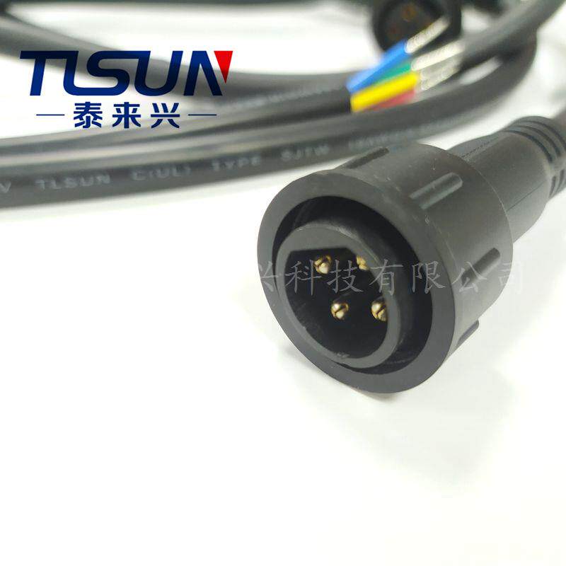 实地T型防水灯串线防水灯饰照明LED灯串连接线支持可选