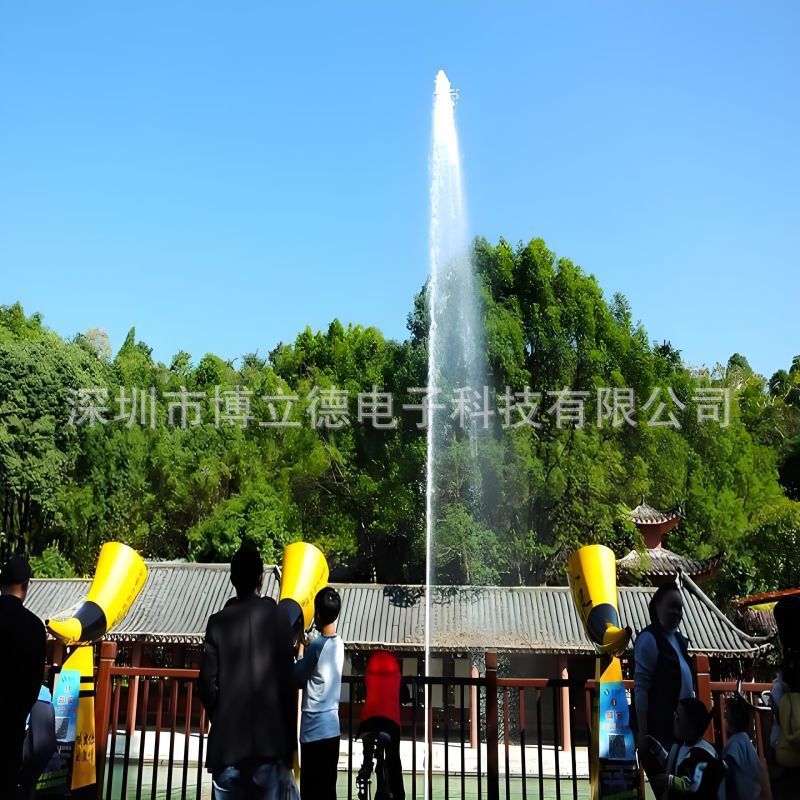 喊泉人工声控呐喊喷泉网红户外全套互动游乐设备设施智慧文旅厂家