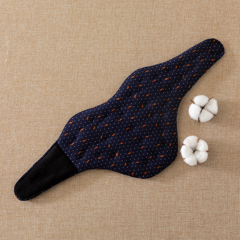 纯棉花护颈带男士居家办公护颈椎脖套睡觉颈部保暖护脖子防寒颈套