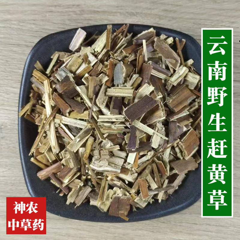 云南中草药高原野生赶黄草500g扯根菜山黄鳝水泽兰特级无硫益肝茶
