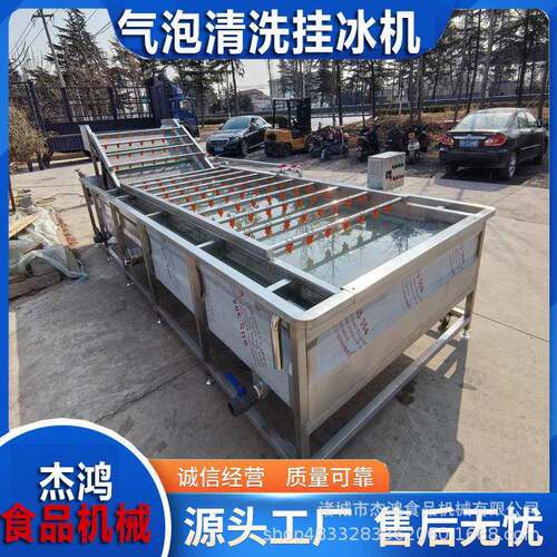 草洗莓泡清杰鸿机械机气人参果淋果蔬清洗机蓝莓隧道式喷清洗设备