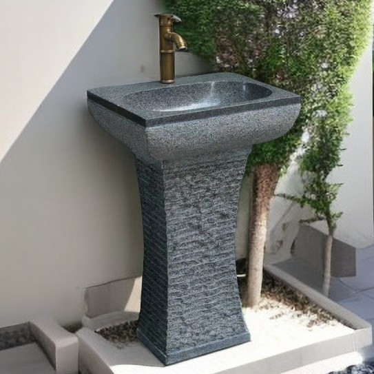 厂家直销天然石头洗手盆