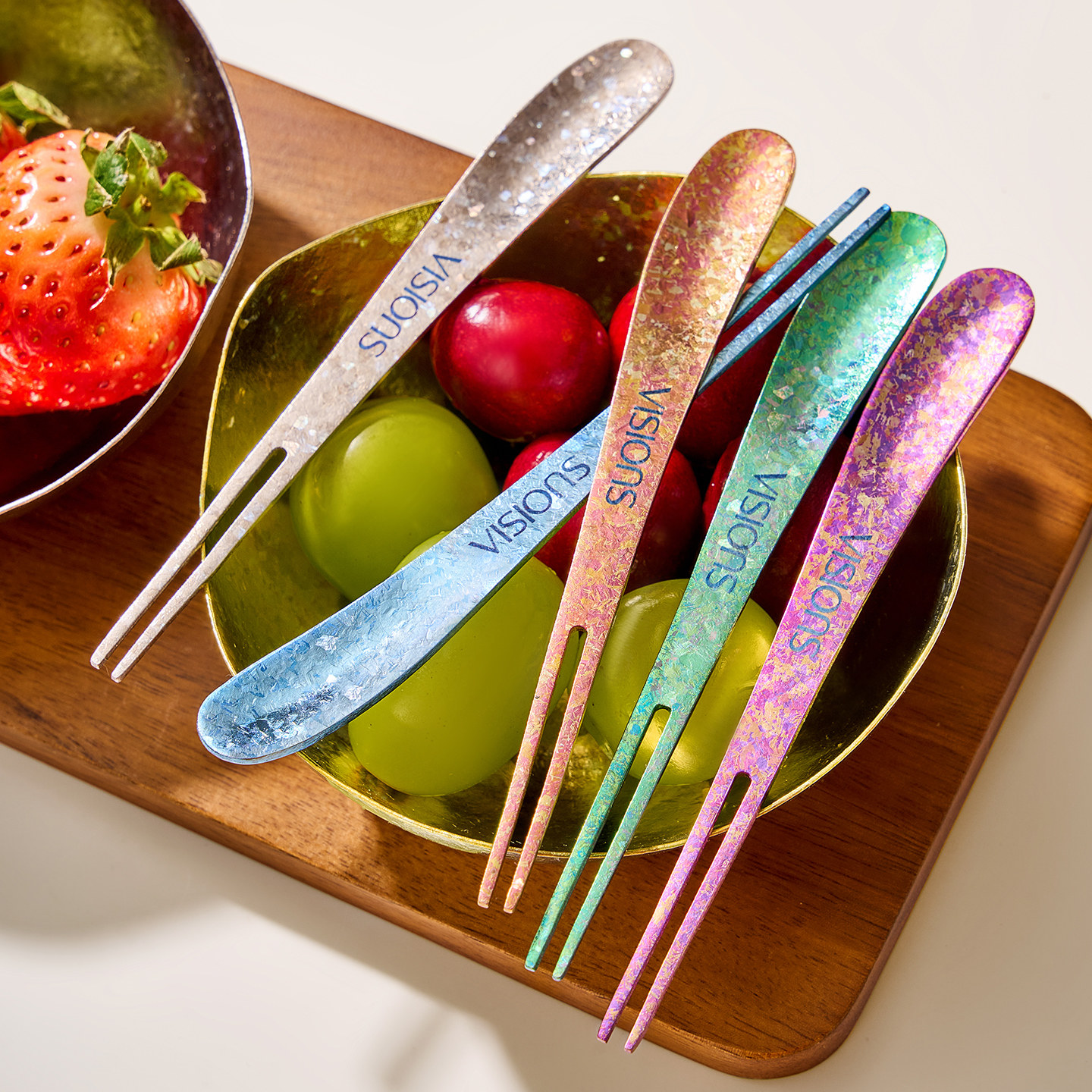 康宁纯钛水果叉子水果签高档精致小叉子蛋糕甜品叉餐叉雪糕小勺,餐饮具,水果叉/水果签,淘宝优惠券,粉丝福利购,淘宝优惠卷