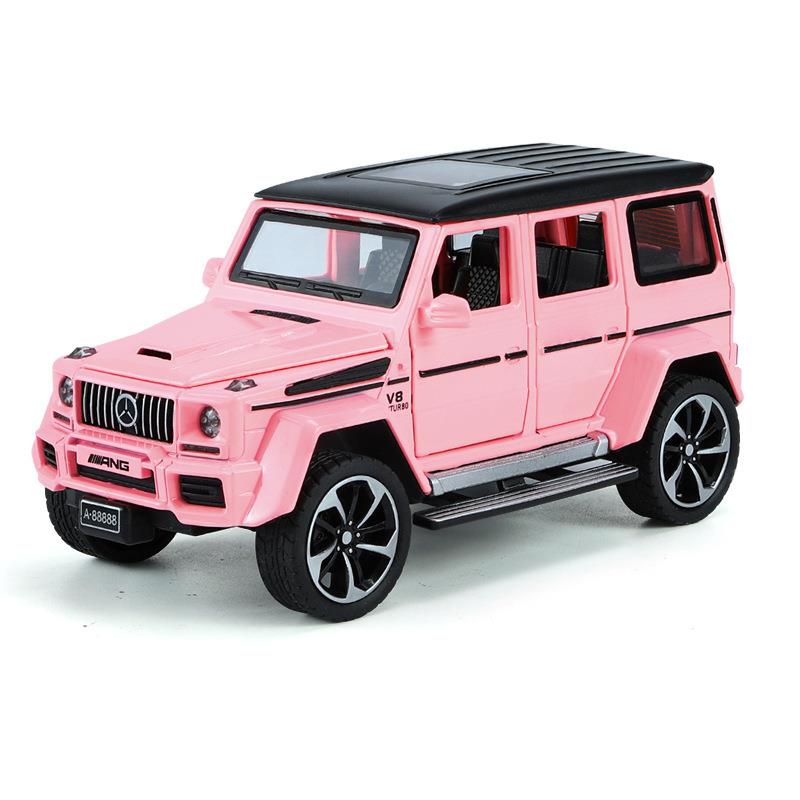 (盒装）仿真1比32新豪迪A3224大奔G63合金越野汽车模型摆件玩具