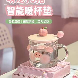 生日礼物女生闺蜜女朋友实用520情人节送女友感惊喜加热杯垫