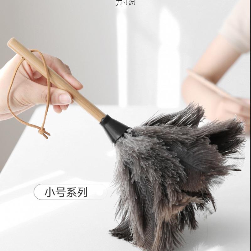 鸵鸟毛除尘扫掸子小迷你打扫卫生掸灰尘车用掸子床上扫灰一件