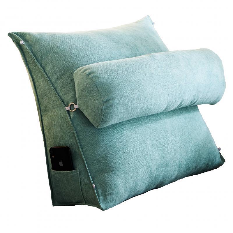 5ZV7三角沙发靠垫简约靠枕腰靠宿舍卧室大靠背单人床靠懒人床