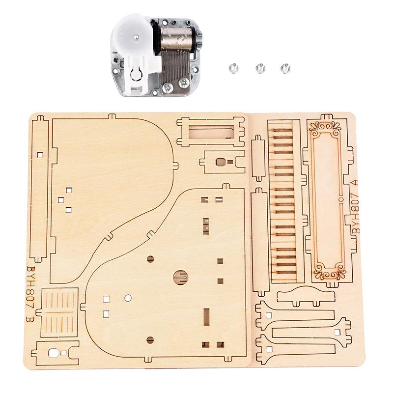 立体拼图3d拼板拼装模型diy手工木制木质国潮儿童成年拼图