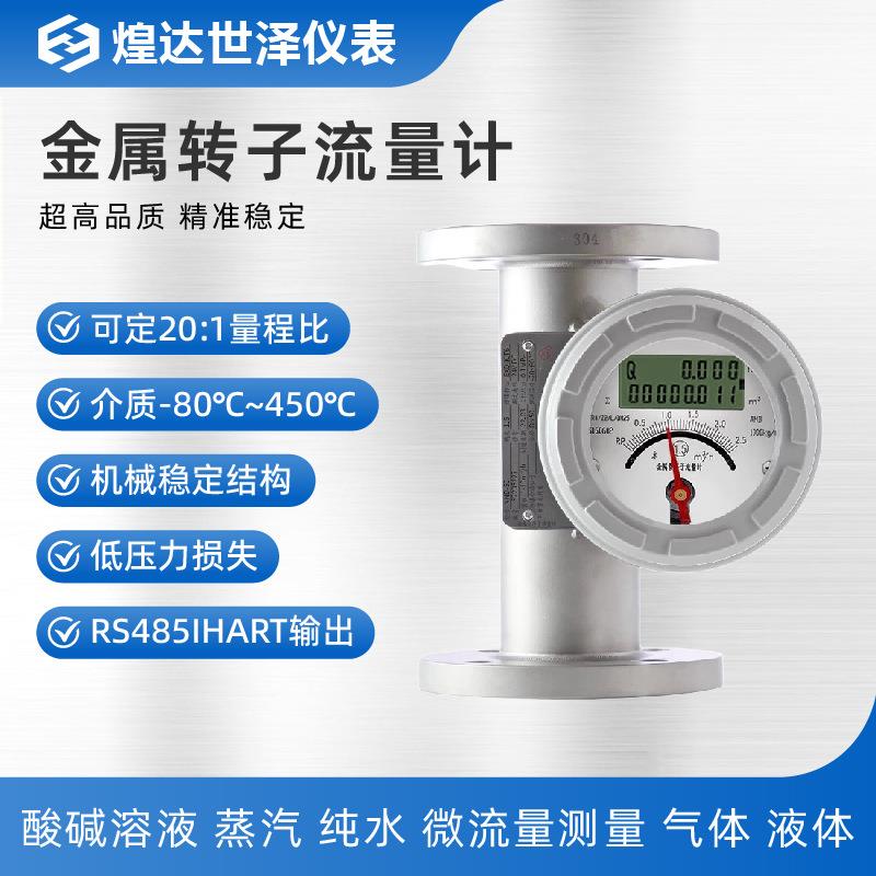 LZB浮子指针数字防腐转子式管道金属管气体流量计浮子液体流量计