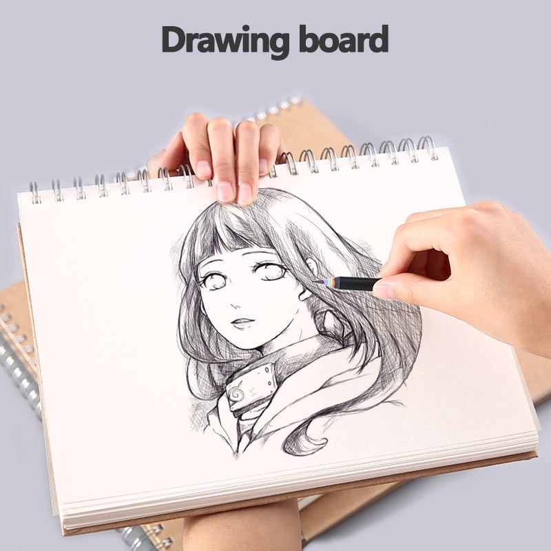 A3/A4/A5/8k/f16k Sketchbook Thick Paper 160 GSM Notebook for