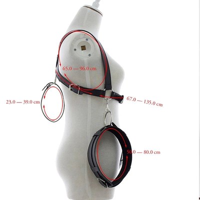 BDSM Sex Bhondage Kit PU Leather Belt Adult Games Set Couple
