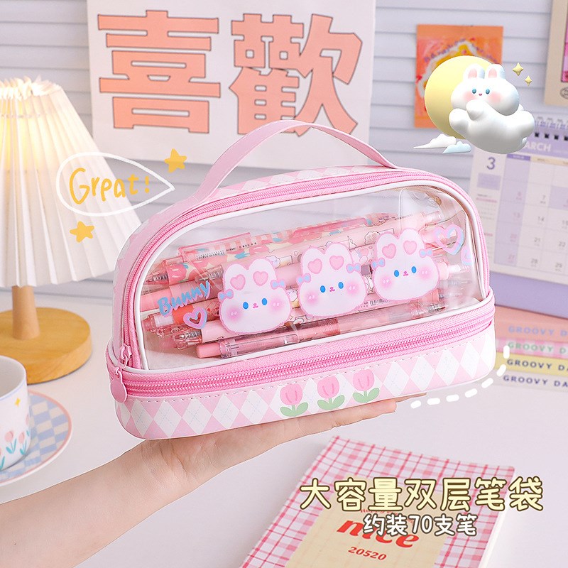 functiona Pencilcase Pen Case ScDhool Supplies For Girls Boy