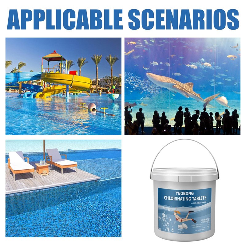 Chlorinating Tablets Swimming PoolG Chlorine Slow Dissolving