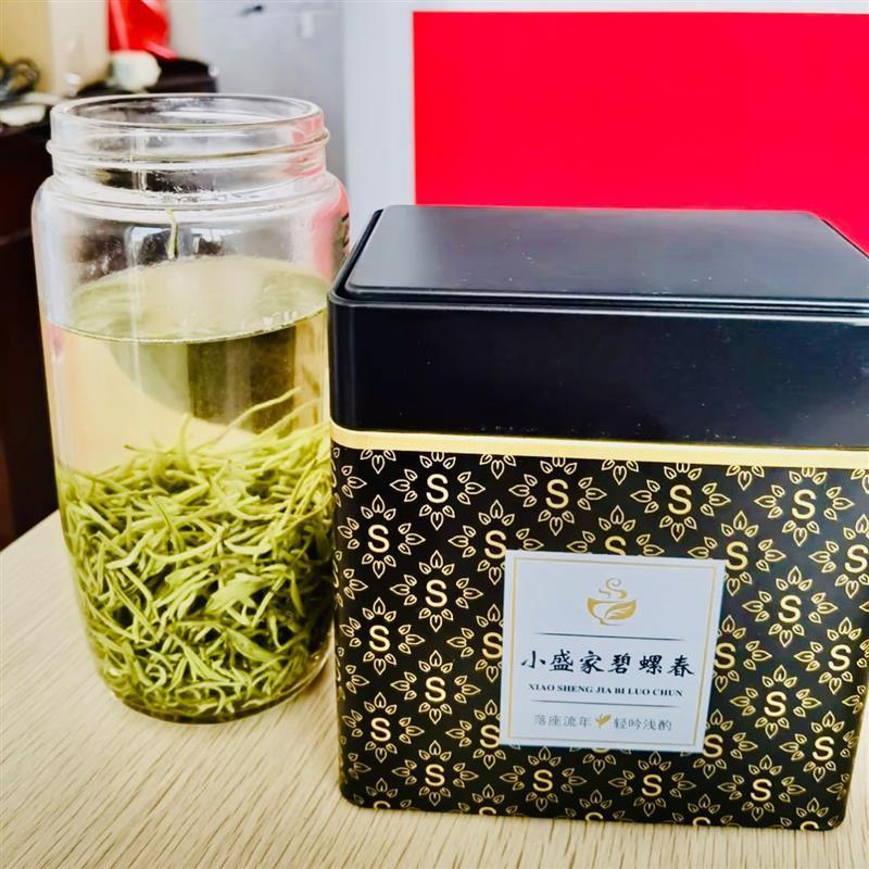 新货小盛家碧螺春B36款清香型小芽碧螺春明前绿茶花果香浓香耐泡