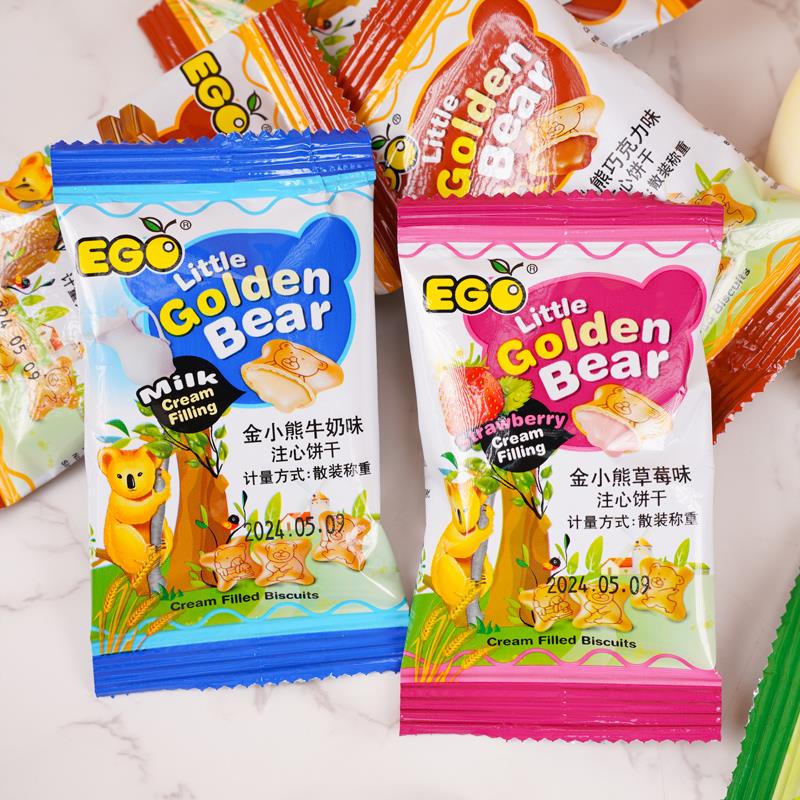 金小熊注心饼干牛奶巧克力