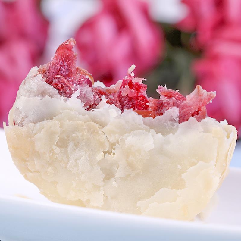 鲜花饼云南特产早餐糕点零