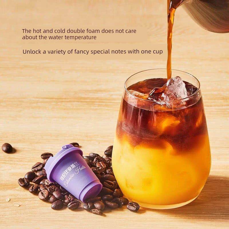 新货超市MM冻干速溶咖啡粉热饮手磨咖啡豆三种口味3g*24杯