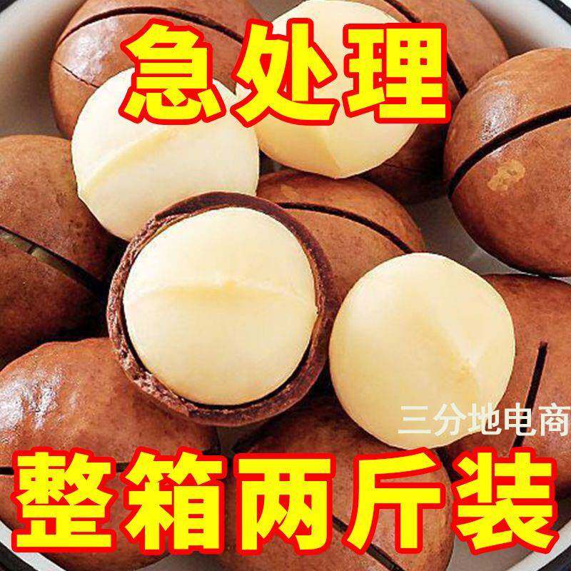 夏威夷果500g奶油香味散装干果果仁孕妇休闲非原味坚果零食含罐1g