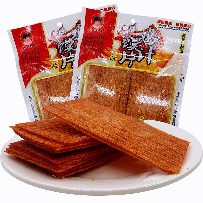 郑飞亮亮鸡汁馍片辣条硬质