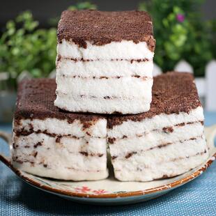 延边朝鲜族特产打糕散状糕红豆糯米糕年大米糕手工小豆白糕米糕点