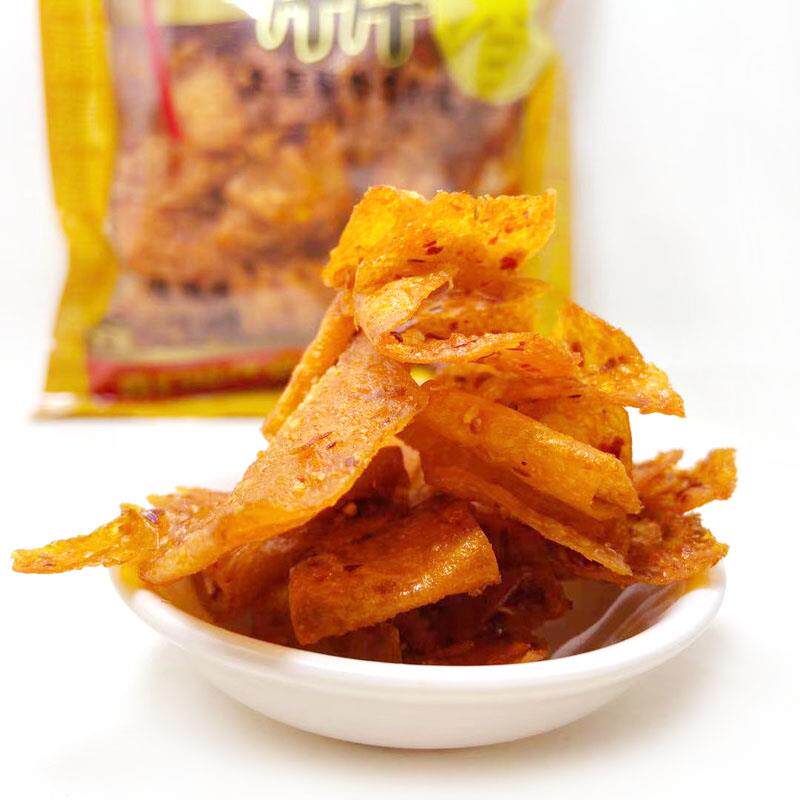 步步为赢爆辣片片香100g*5包麻辣豆皮辣条湖南特产休闲零食香辣