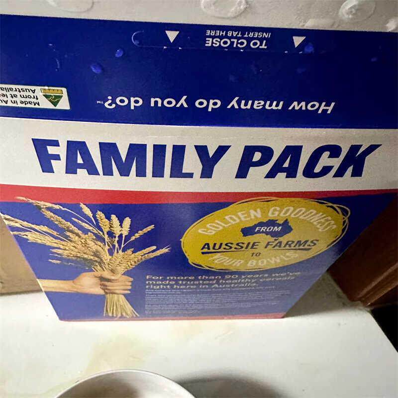 新货澳洲进口欣善怡麦片期代餐非燕麦饼无糖精即食1.4kg