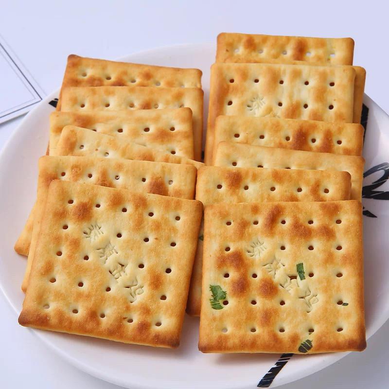 泰康金鸡老上海风味泰康老苏打饼干咸味香葱味早餐梳打休闲零食品