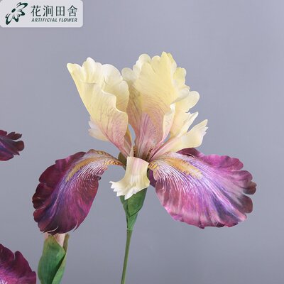 仿真花 爱丽丝鸢尾花 北欧家居客厅酒店软装工程婚庆摆件布景假花