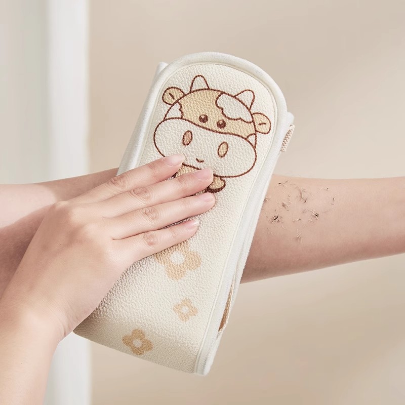 搓澡巾搓后背专用拉背条搓澡手套图片