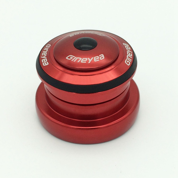 44mm普通直管头管转换座1.5锥形管前叉培林轴承碗组椎管外置腕组