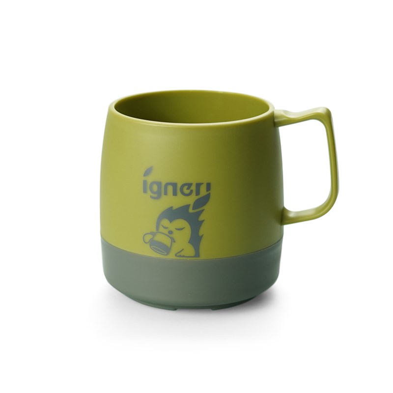 igneri小刺猬水杯 便携轻量H拼色塑料户外露营山系水杯