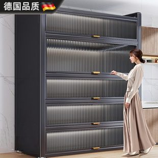 德国厨房墙壁置物落地微波炉家用带门多功能多层收纳柜橱柜储物柜