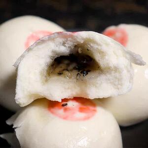 宁波水晶油包可美声好心情糖包袋装速冻食品手工包子酒宴懒人早餐