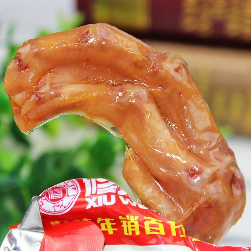 包邮浙江温州特产修文食品修文鸭掌鸭爪鸭脚称重零食500g卤味