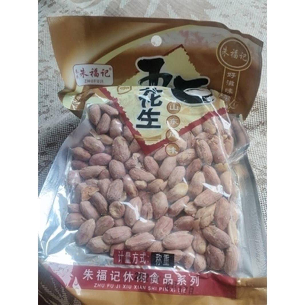 朱福记山东香酥椒盐奶油多味五香花生米小包装烤熟下酒菜散装炒货图片