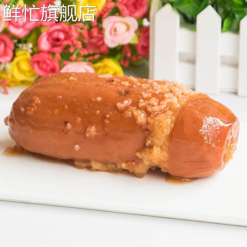 扬州特产宝应糯米藕蜜汁桂花香糯莲藕熟食莲欢甜糖藕真空包装2