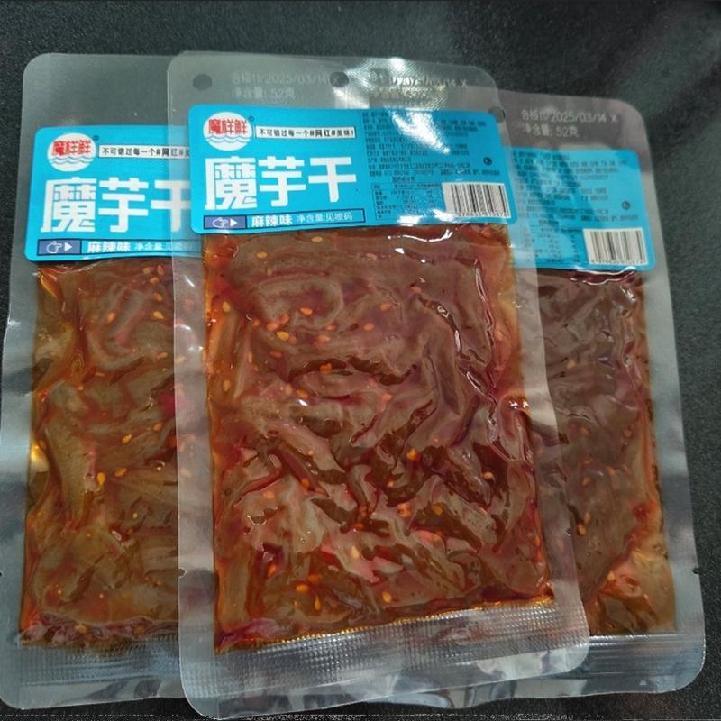 魔样鲜爆辣魔芋干香辣湖南