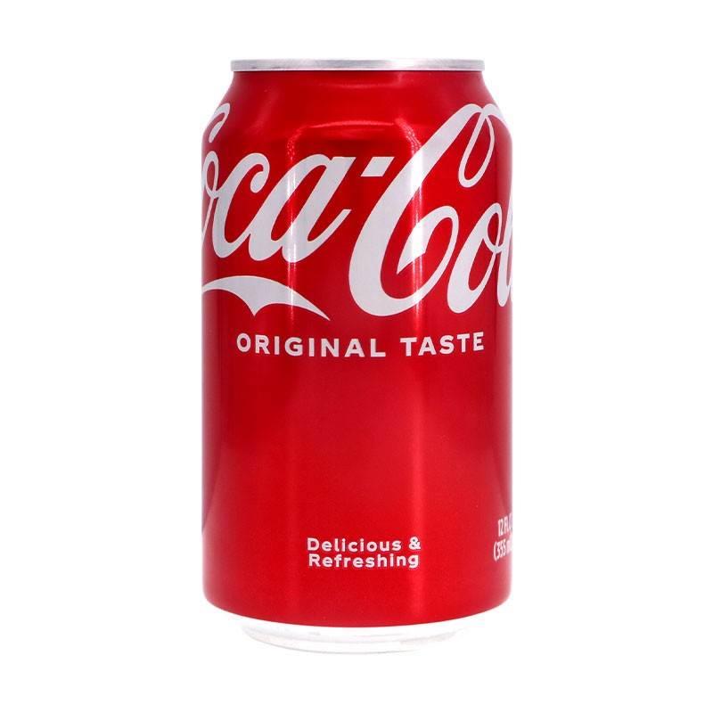 美版可口可乐355ml 碳酸饮料汽水美国进口Coca Cola可乐 原味可乐