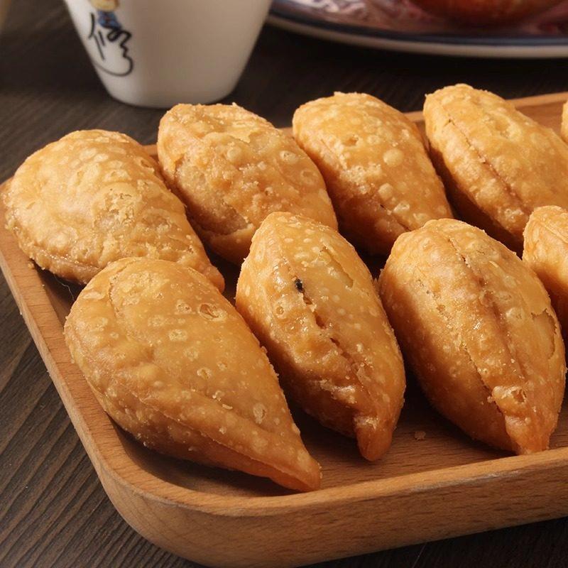 新货潮汕酥饺手工酥角油炸饺子油角素饺脆饺茶点特产年货休闲零食