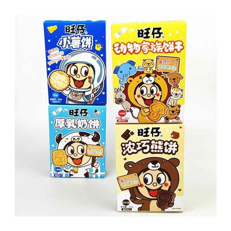 旺仔童趣系列牛奶原味饼干