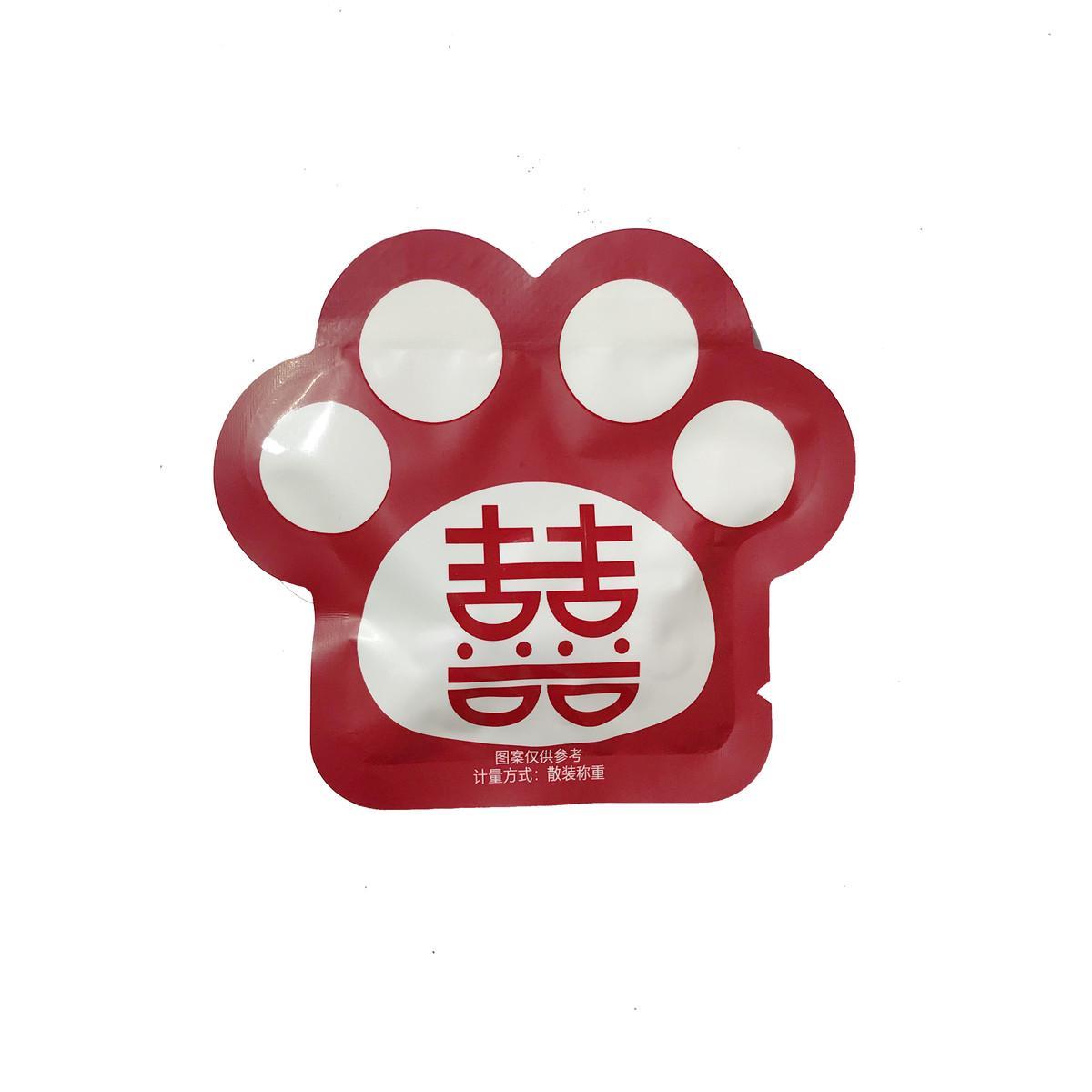 龙客喵喜橡皮糖混合水果软糖QQ糖果结婚庆喜糖休闲零食凝胶糖