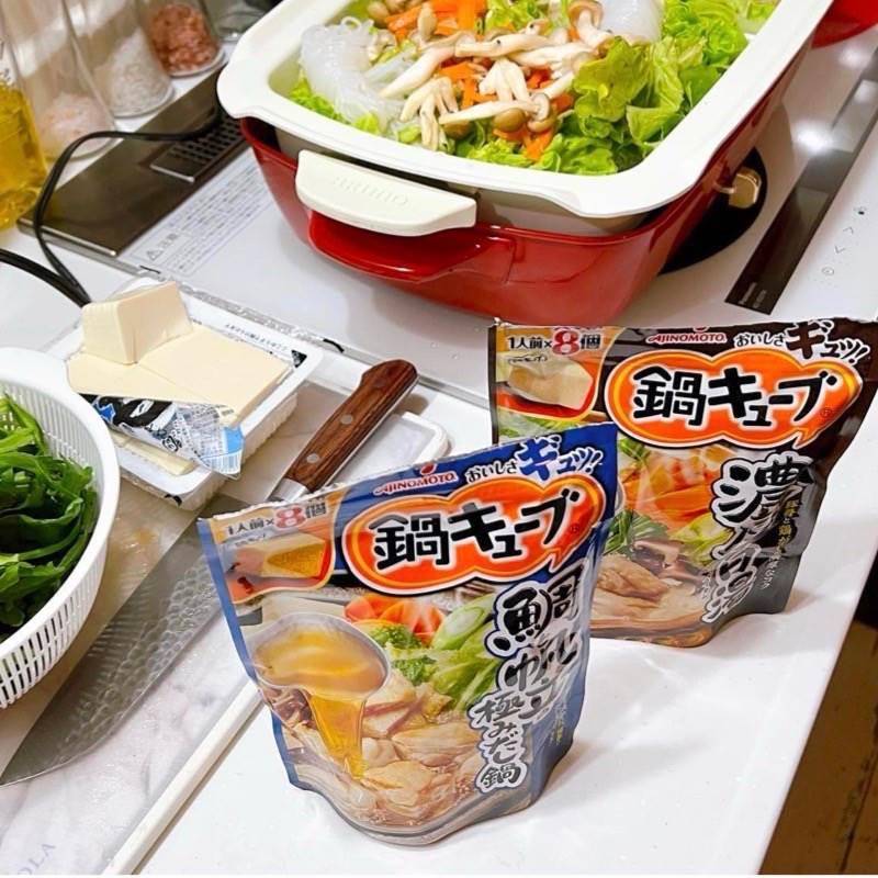 味之素锅块锅底日本进口原装低卡调味料豆乳海鲜鸡骨汤香辣关东煮