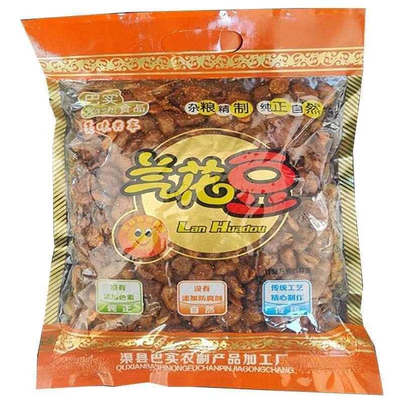 油炸蚕豆零食兰花豆麻辣胡豆香酥蚕豆休闲零食下酒菜四川渠县特产