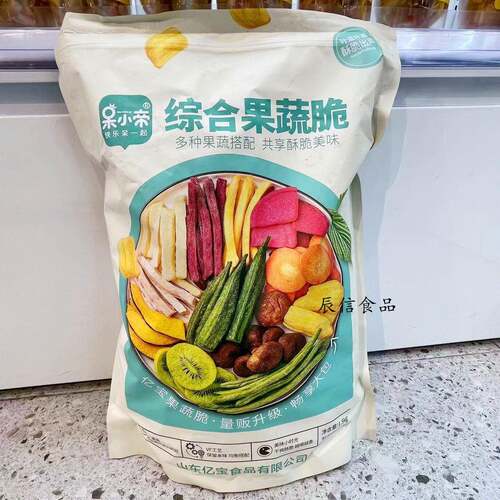 呆小帝综合果蔬脆12种综合果蔬干水果脆大包装1.5 追剧休闲零食