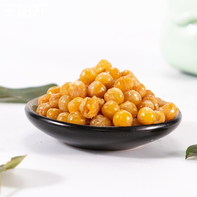 柴师傅黄金豆5斤装商用油炸豌豆粒下酒菜黄豆豆子零食小包装包邮