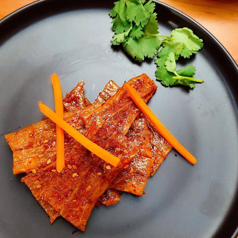 高丽村延边特产美食小吃甜味零食 延城香辣豆干 豆皮小菜50袋包邮