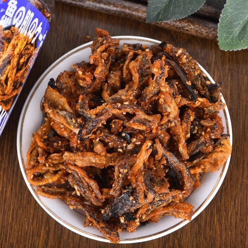 金东洋香酥鱼皮罐装零食开袋即食香辣鱼皮脆五香鳕鱼皮鱼干鱼片