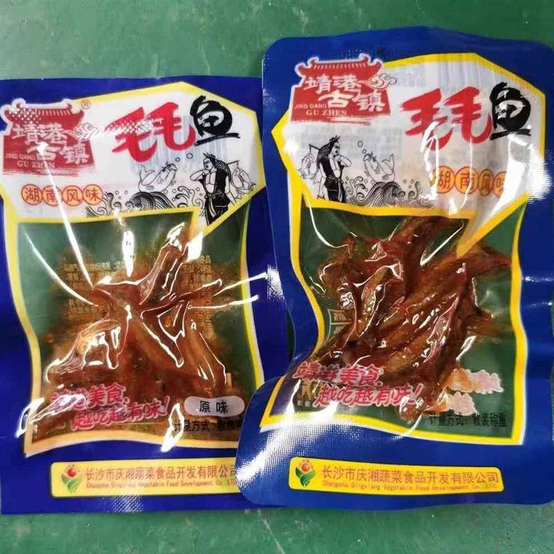 靖港古镇毛毛鱼香辣味小鱼