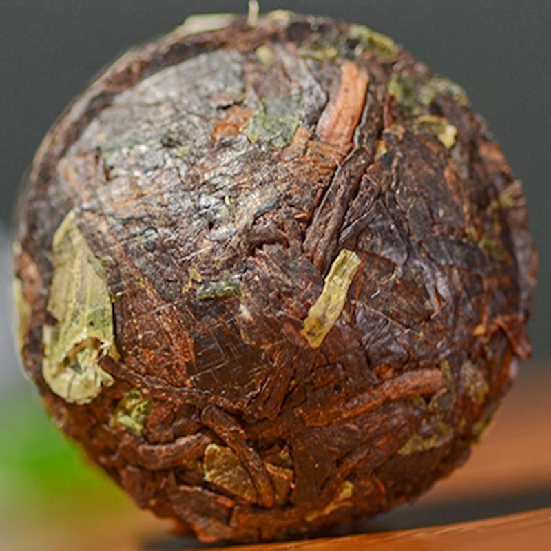 云南普洱茶熟茶糯米香迷你小沱茶勐海域邦浓香型袋装茶叶颗粒250g