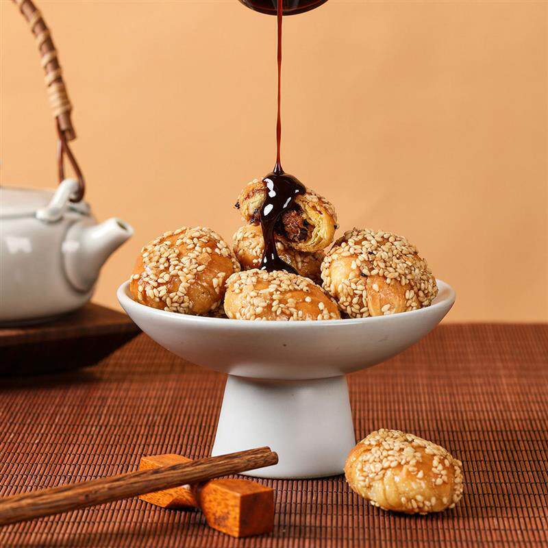 速发金华酥饼梅干菜扣肉缙云烧饼老字号义乌红糖小酥饼特产零食